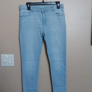 3/$5 Girl's Size 14 Plus, Wonder Nation, Light Wash, Blue, Denim, Skinny Jeans